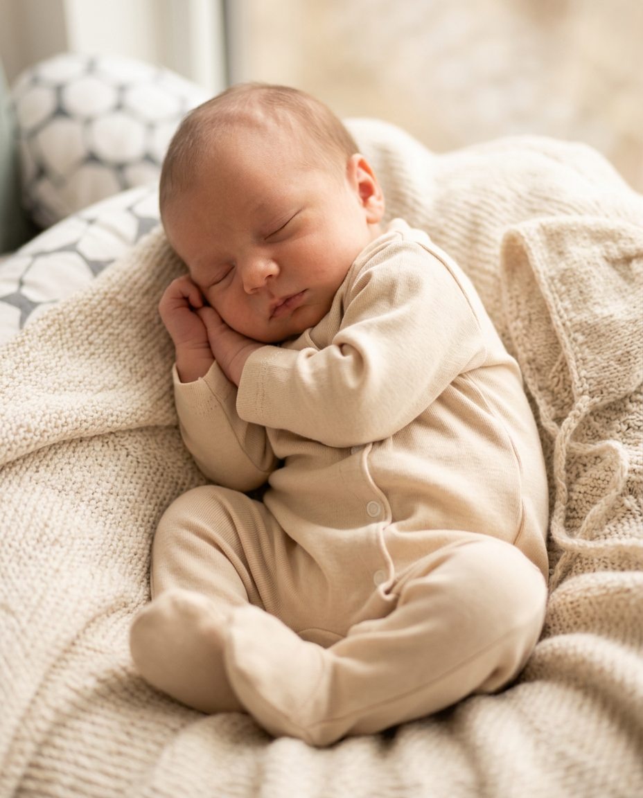 Cream Cozy Onesie