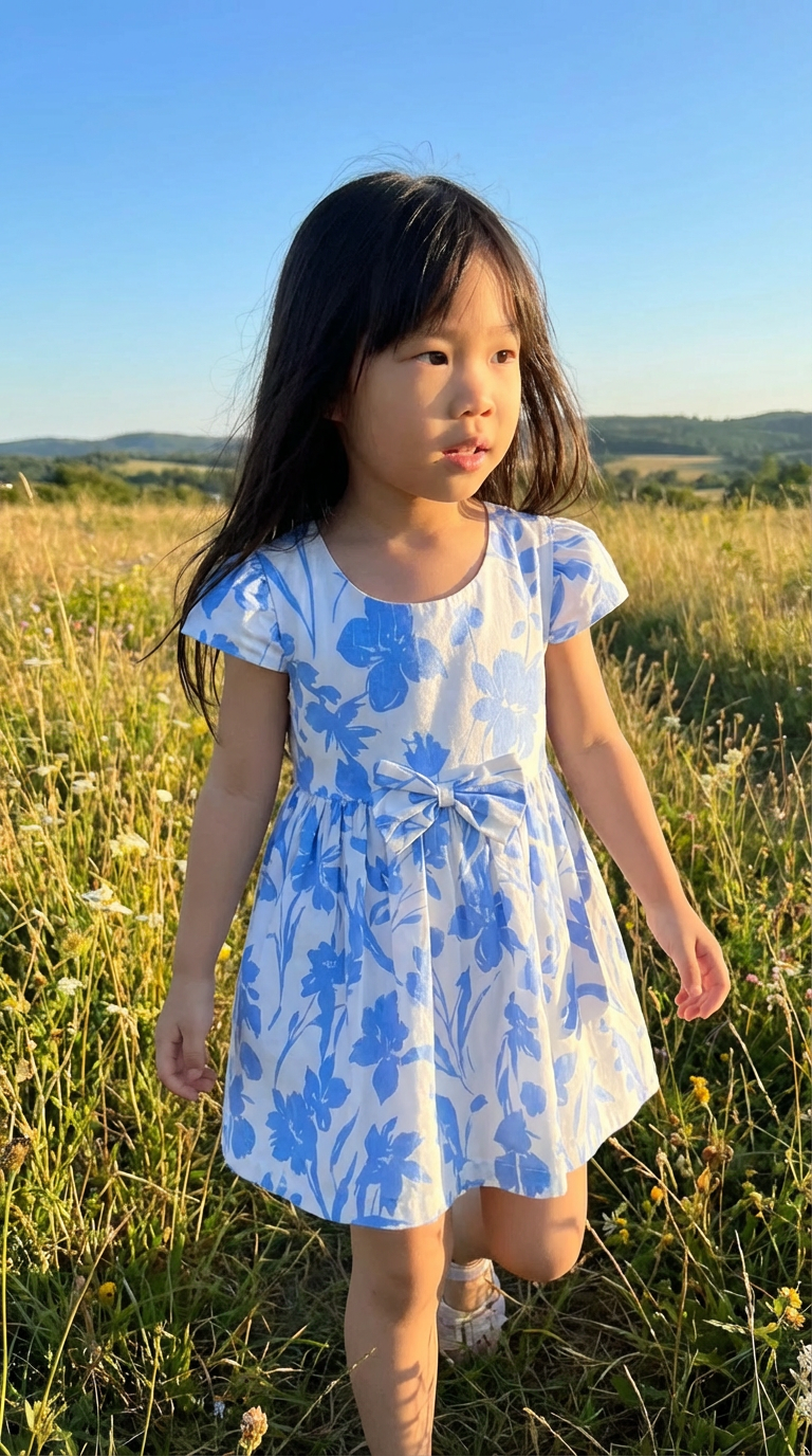 Blue Meadow Dress