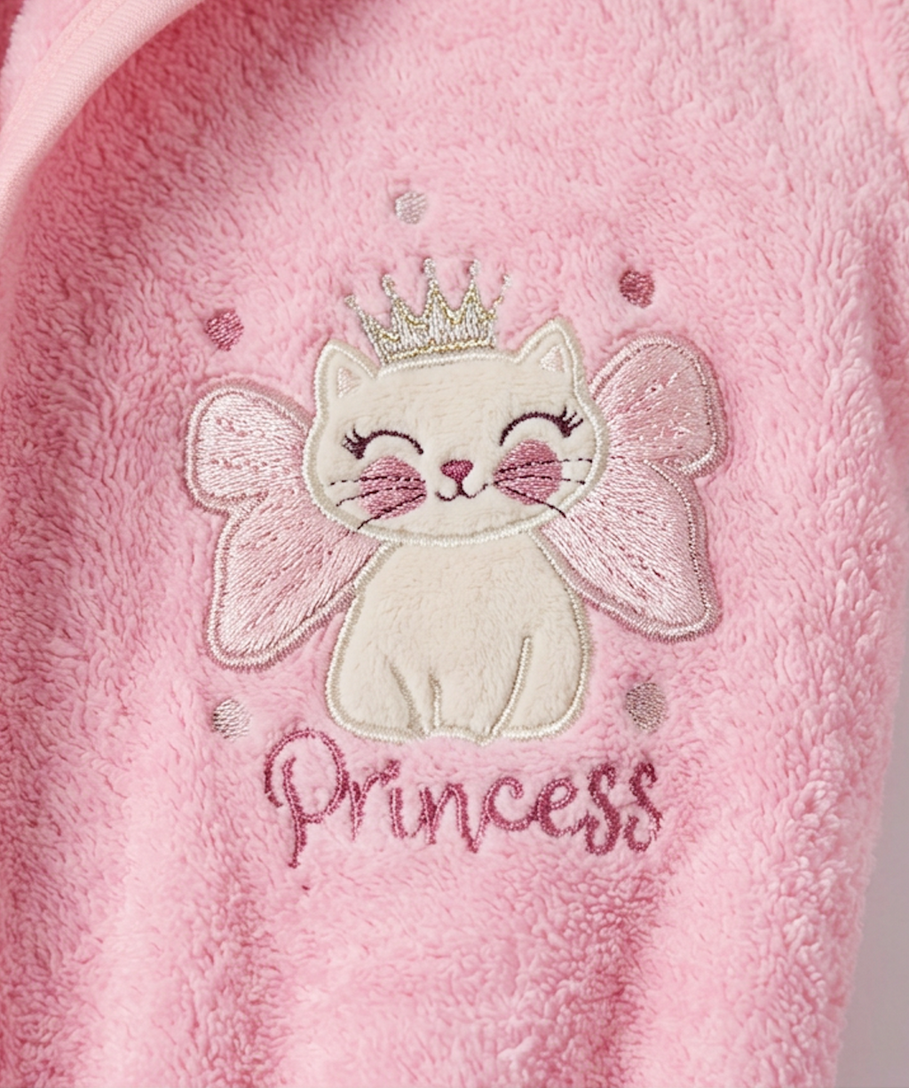 Cloud Cozy Robe Set Pink