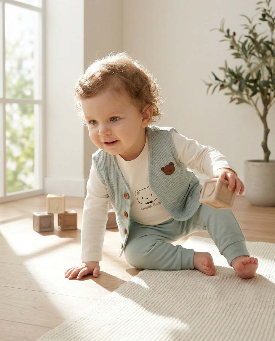 Sweet Bear Mint Set