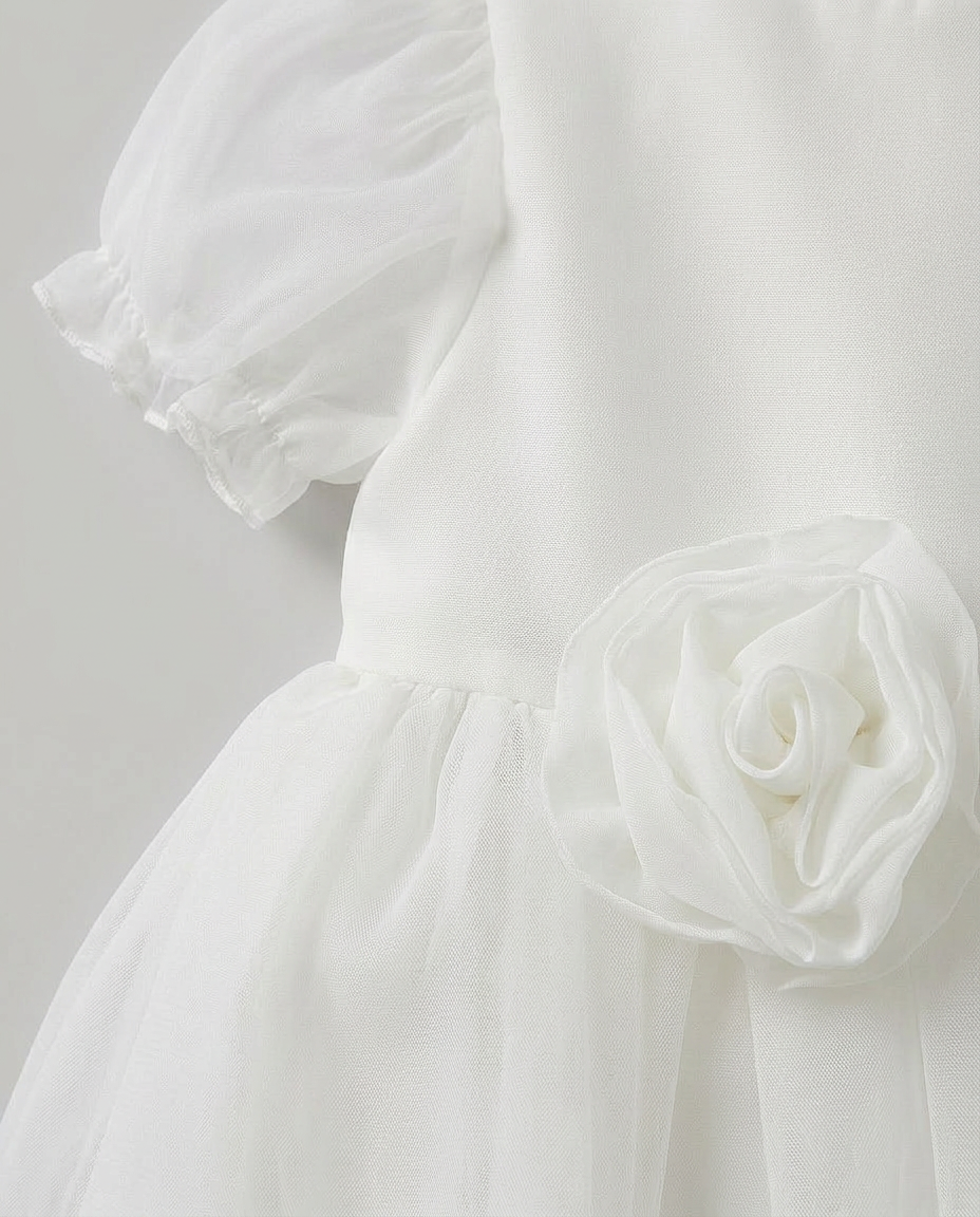 White Rose Dress