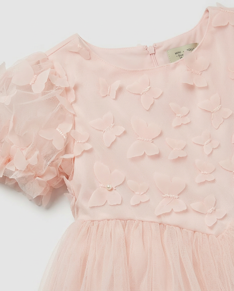 Blush Butterfly Dress