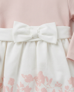 Blush Bloom Bow Dress