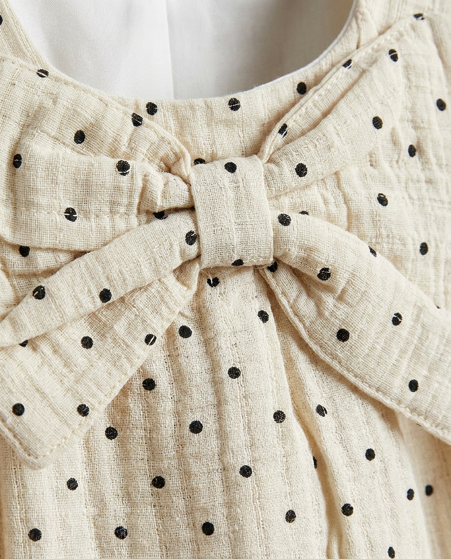 Polka Dot Bow Dress
