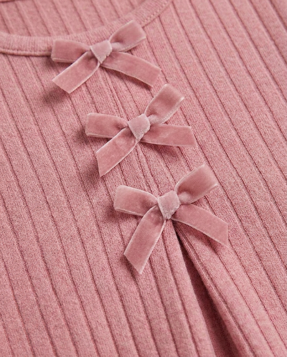 Blush Bow Set