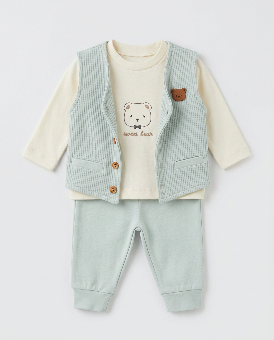 Sweet Bear Mint Set