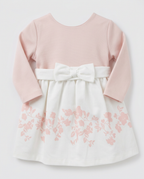 Blush Bloom Bow Dress