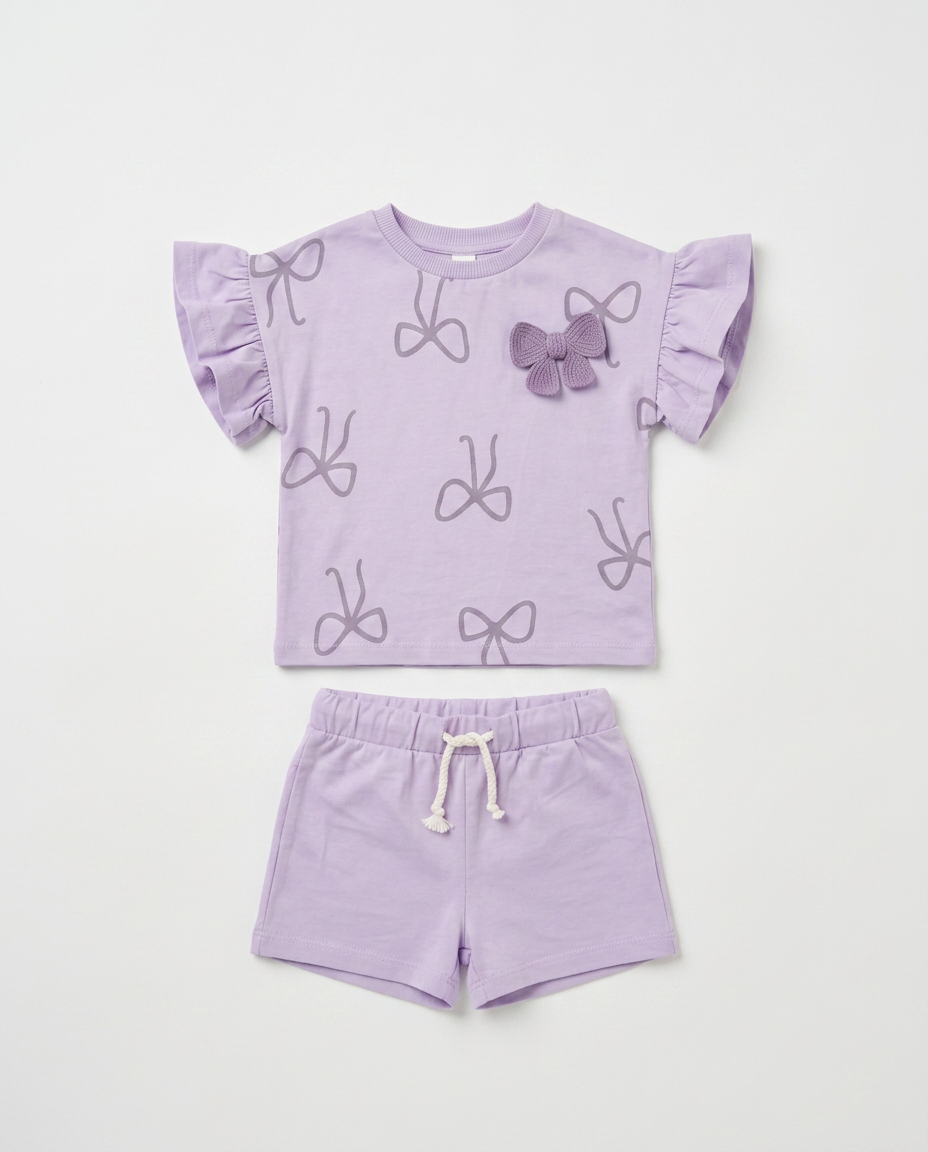Lavender Bow Play Set