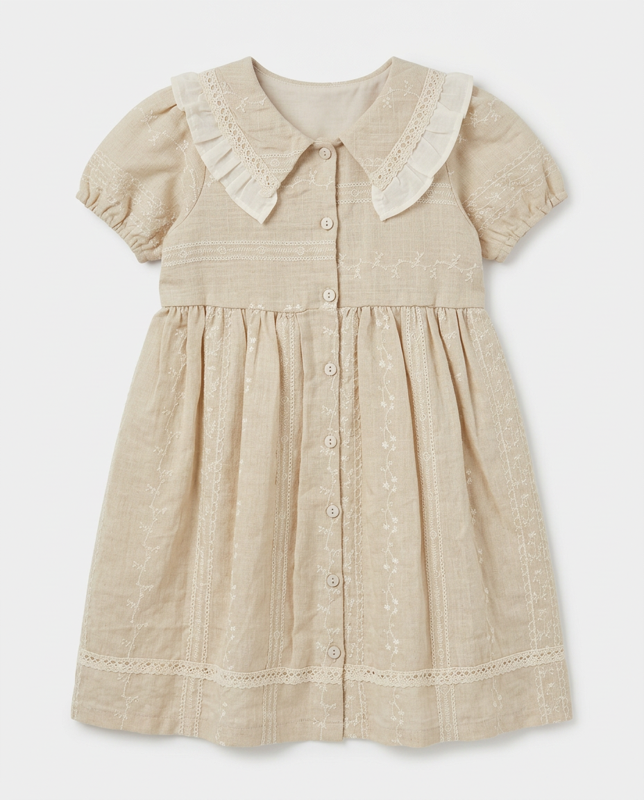 Vintage Lace Garden Dress
