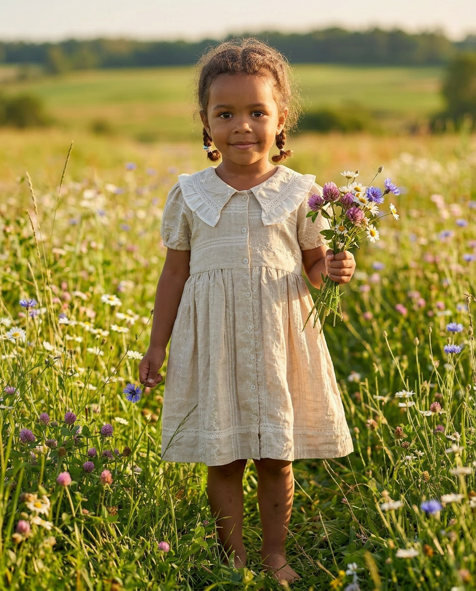Vintage Lace Garden Dress