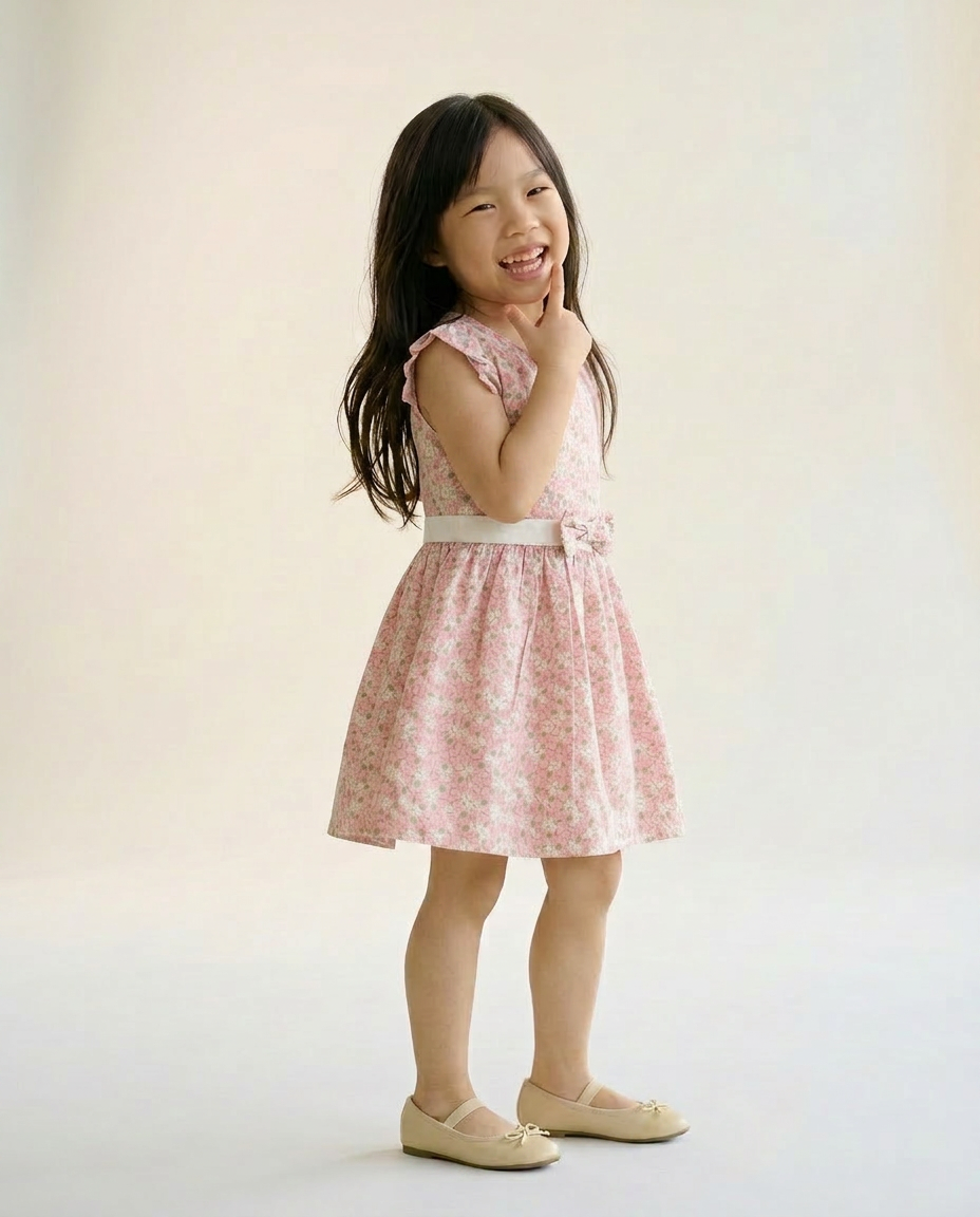 Blush Meadow Dress